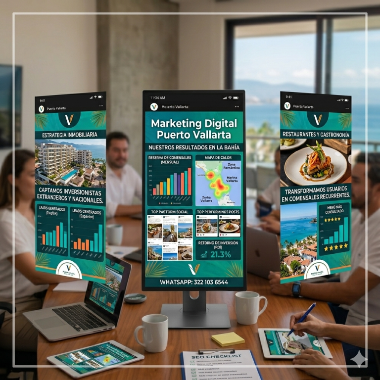Agencia de Marketing Digital Puerto Vallarta: Estrategias de Crecimiento para la Bahía de Banderas