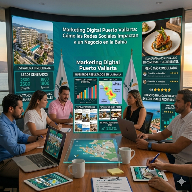 Cómo las Redes Sociales Impactan a un Negocio y su Marketing Digital en Puerto Vallarta